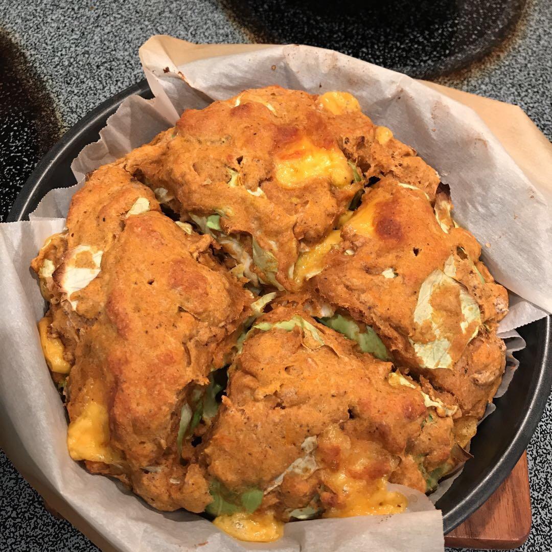 菠菜南瓜奶酪丹波面包丨健康·烘焙