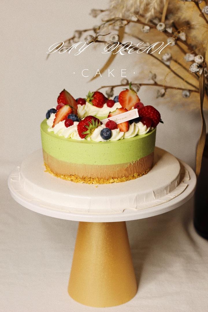 抹茶芝士巧克力慕斯