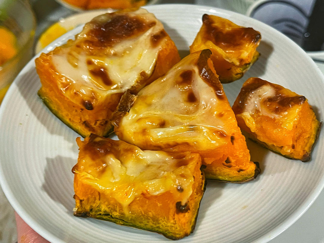 芝士焗板栗南瓜