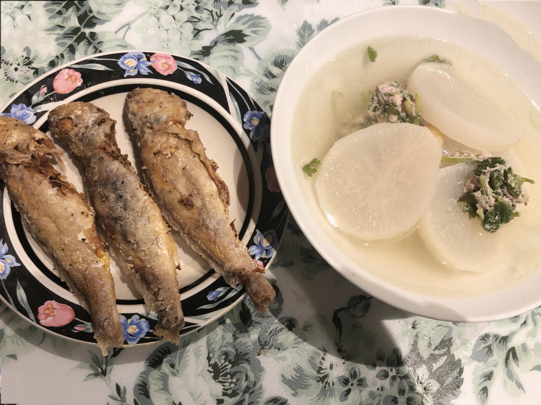 干炸黄花鱼