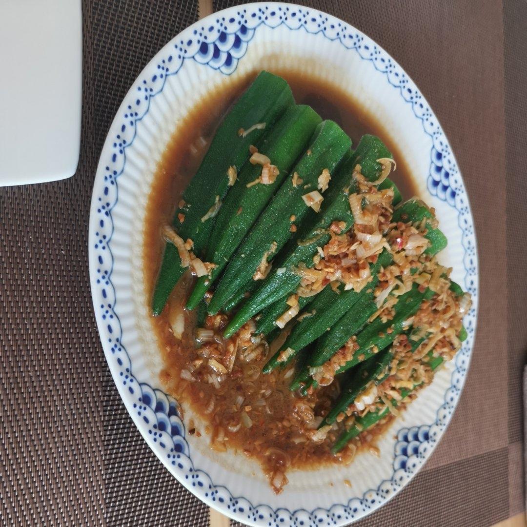 蒜蓉秋葵