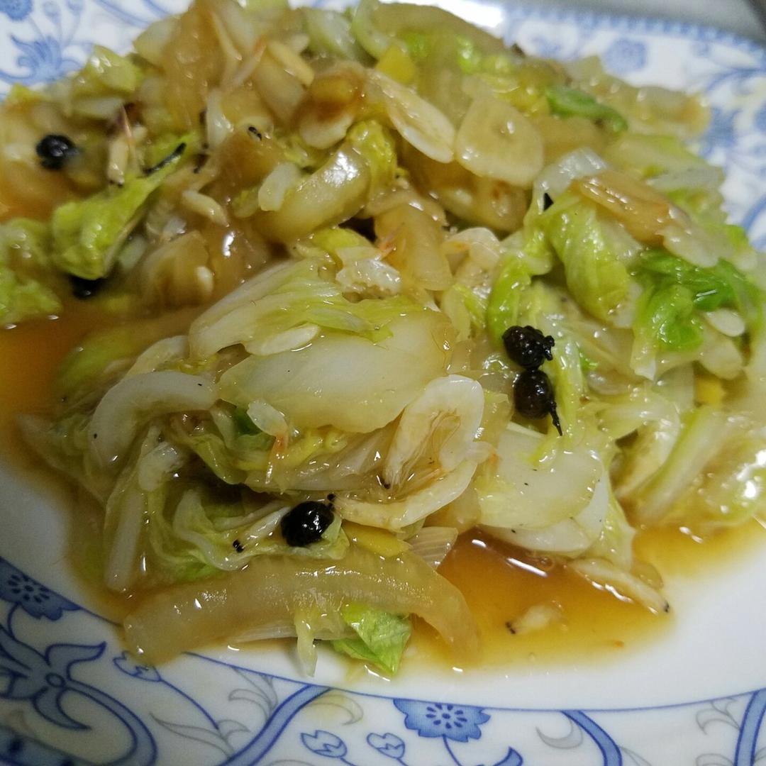 蚝油烧白菜