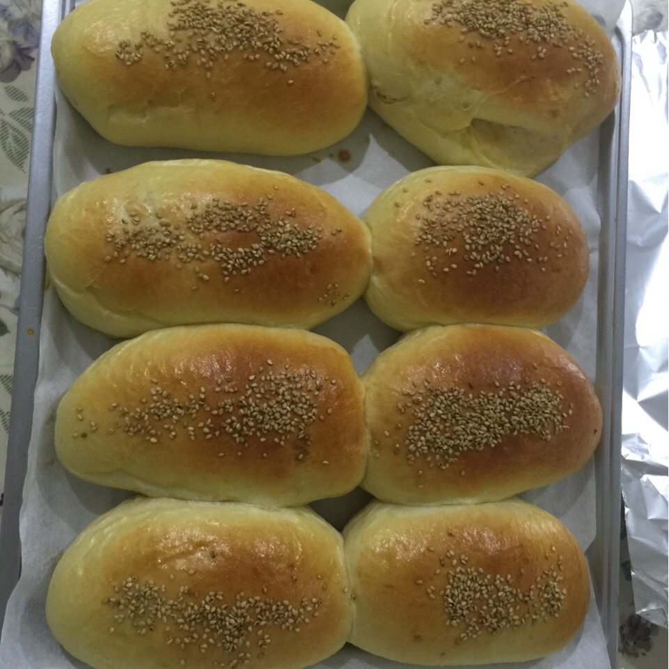 肉松沙拉酱面包（65度汤种）