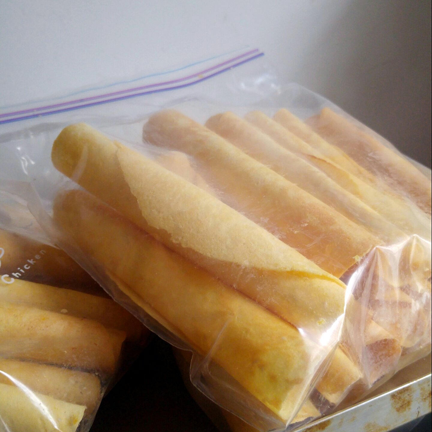 黄油芝麻蛋卷