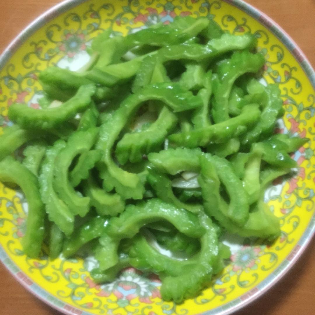 清炒苦瓜