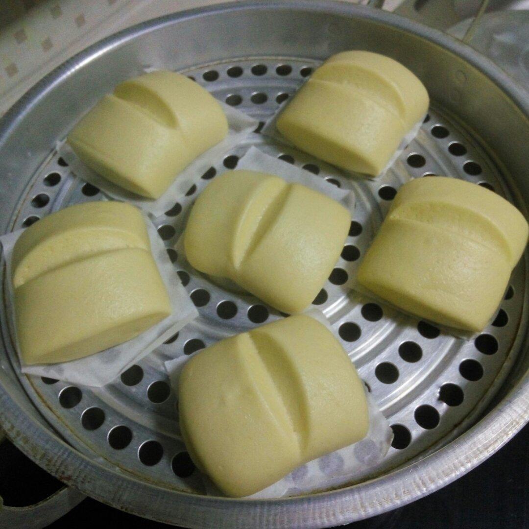 蕖蕖做的玉米馒头