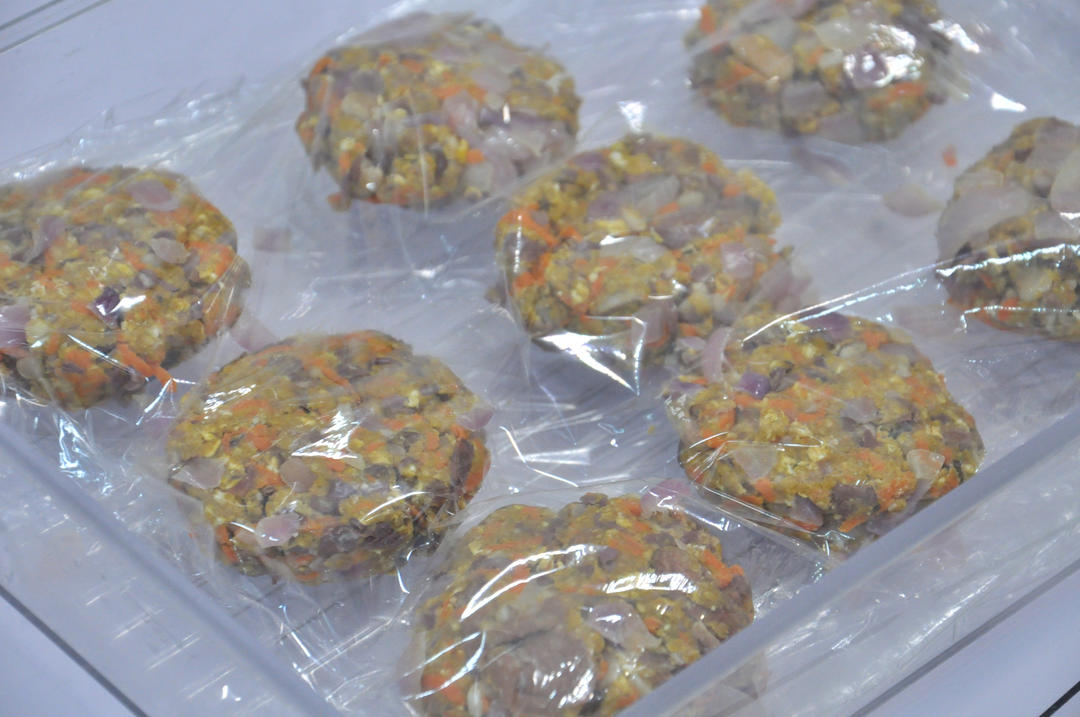 纯素黑豆汉堡