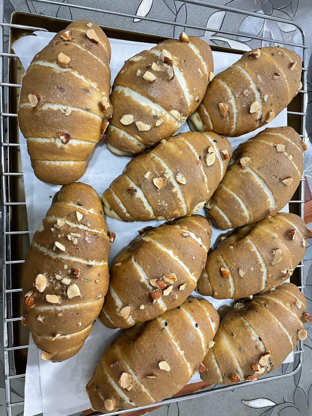 这个芝麻海盐卷我真的太爱了，你们赶紧做起来！