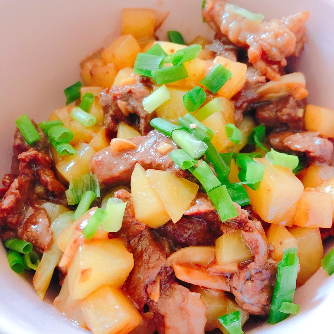 土豆炒牛肉
