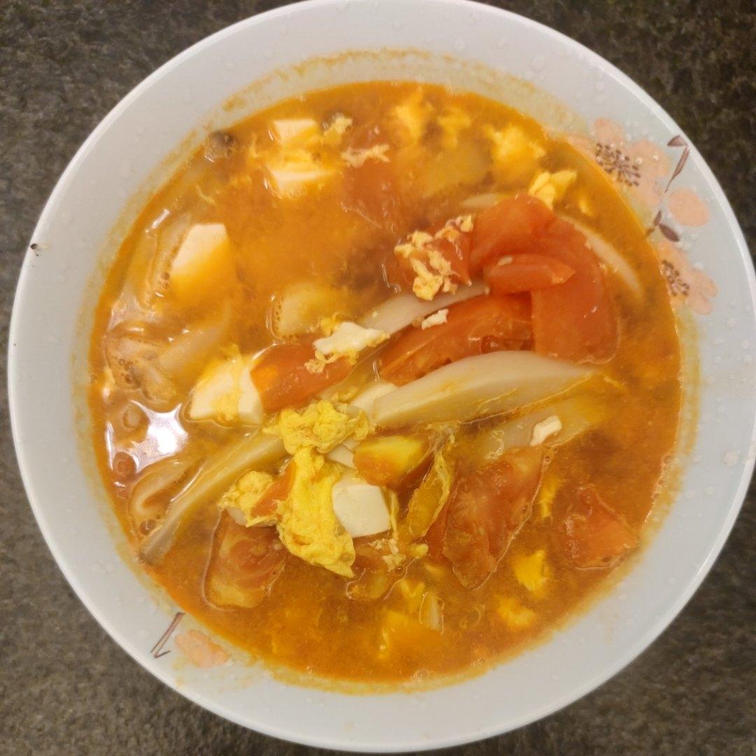 超好吃零失败番茄豆腐汤