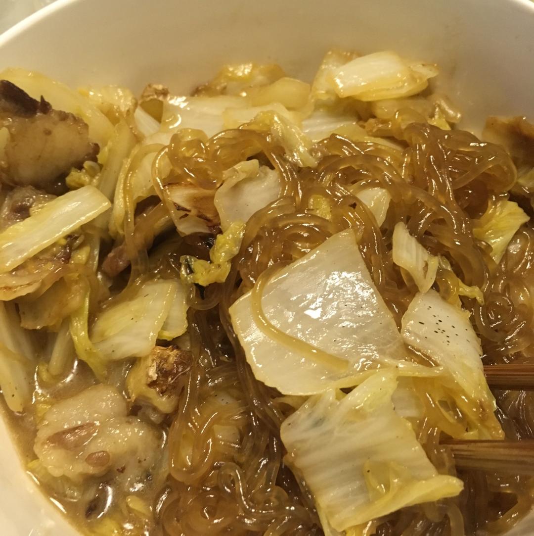 liangyunren做的白菜炖粉条