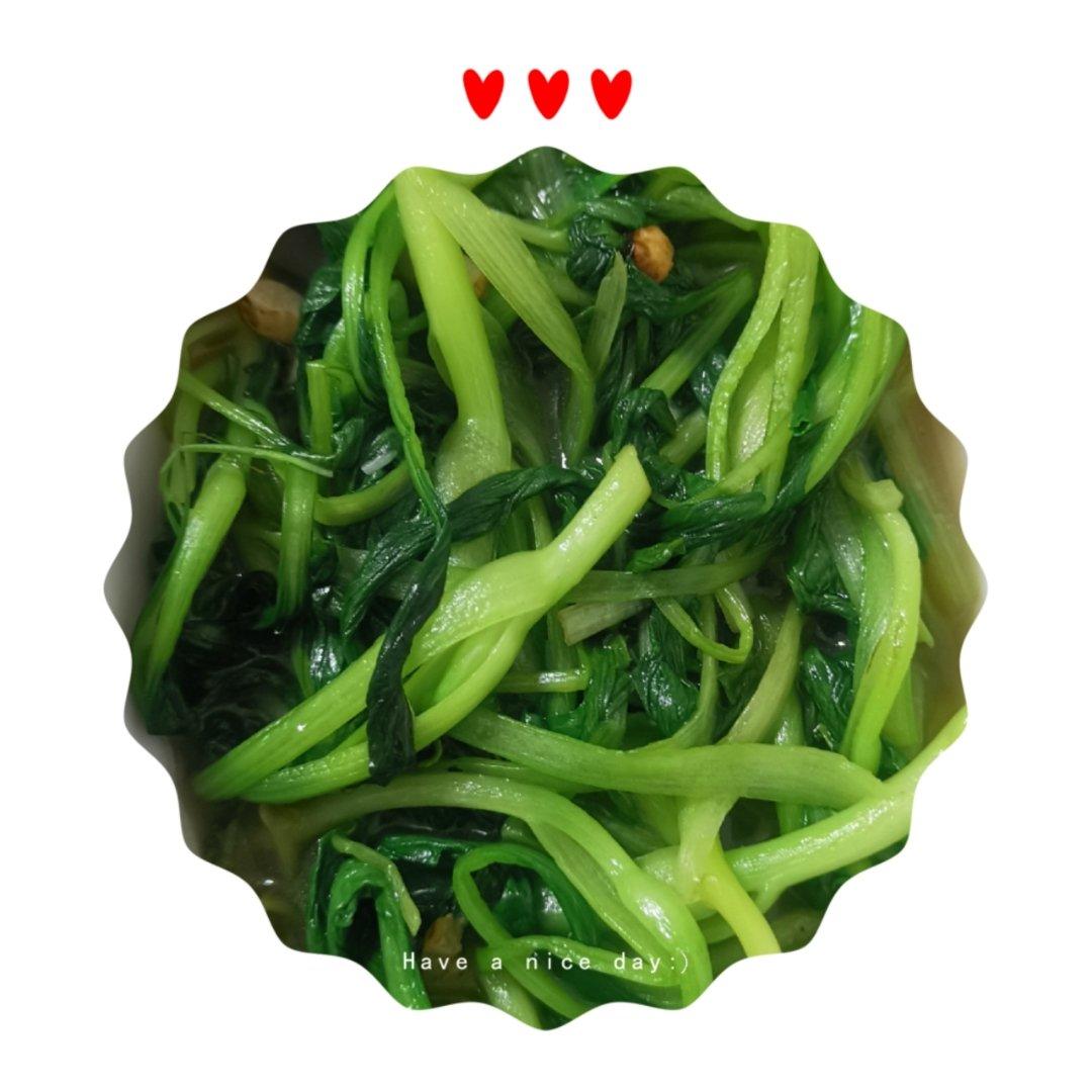 蒜蓉鸡毛菜