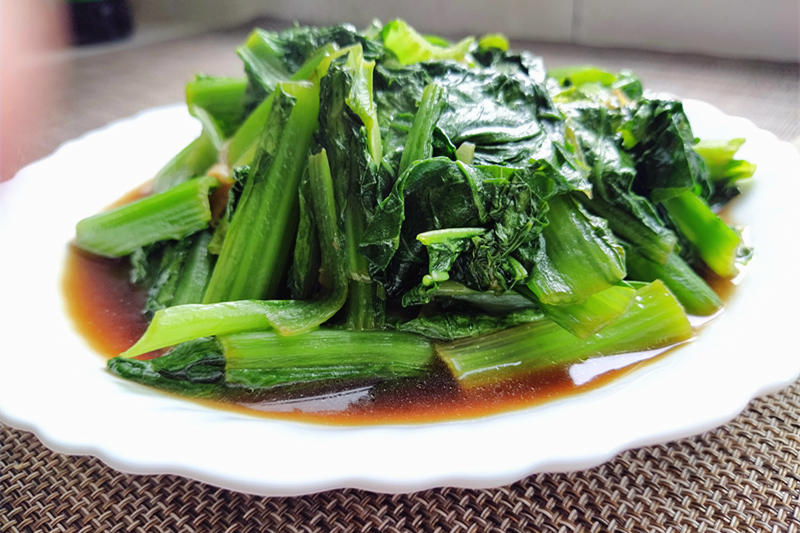 清炒小白菜-瘦身消脂最佳选择