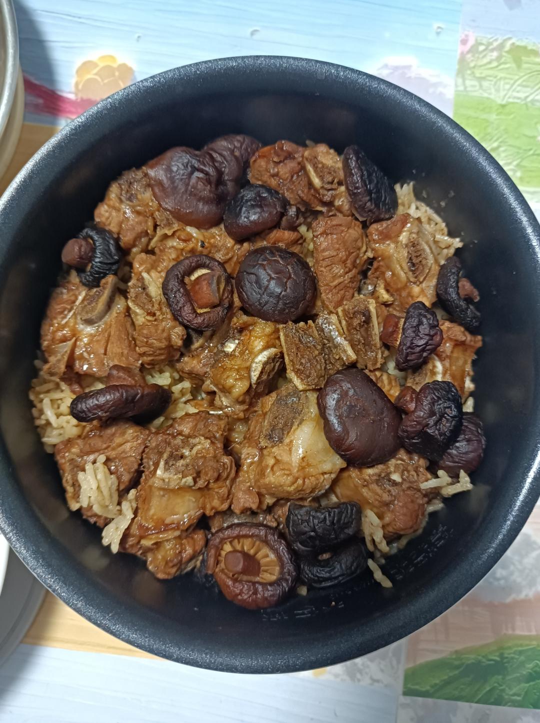 电饭锅版排骨焖饭