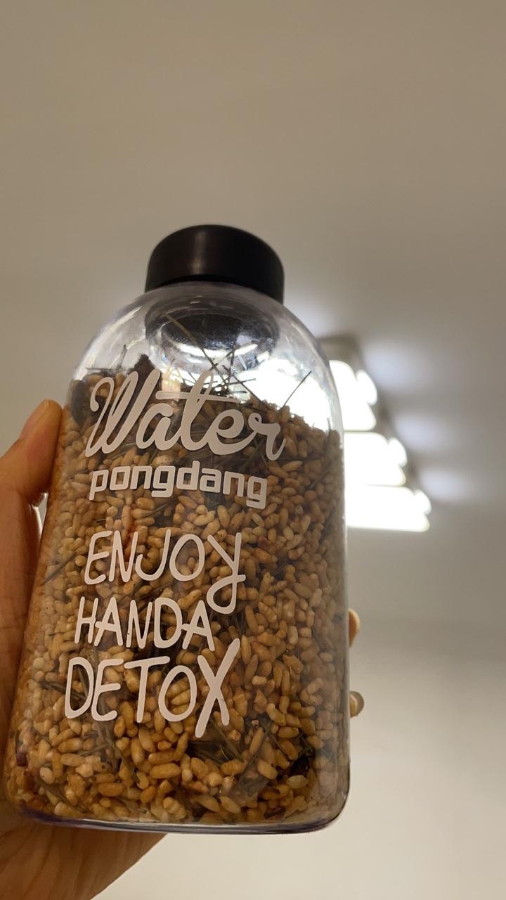 养生茶（炒米茶：松针陈皮老姜）的做法