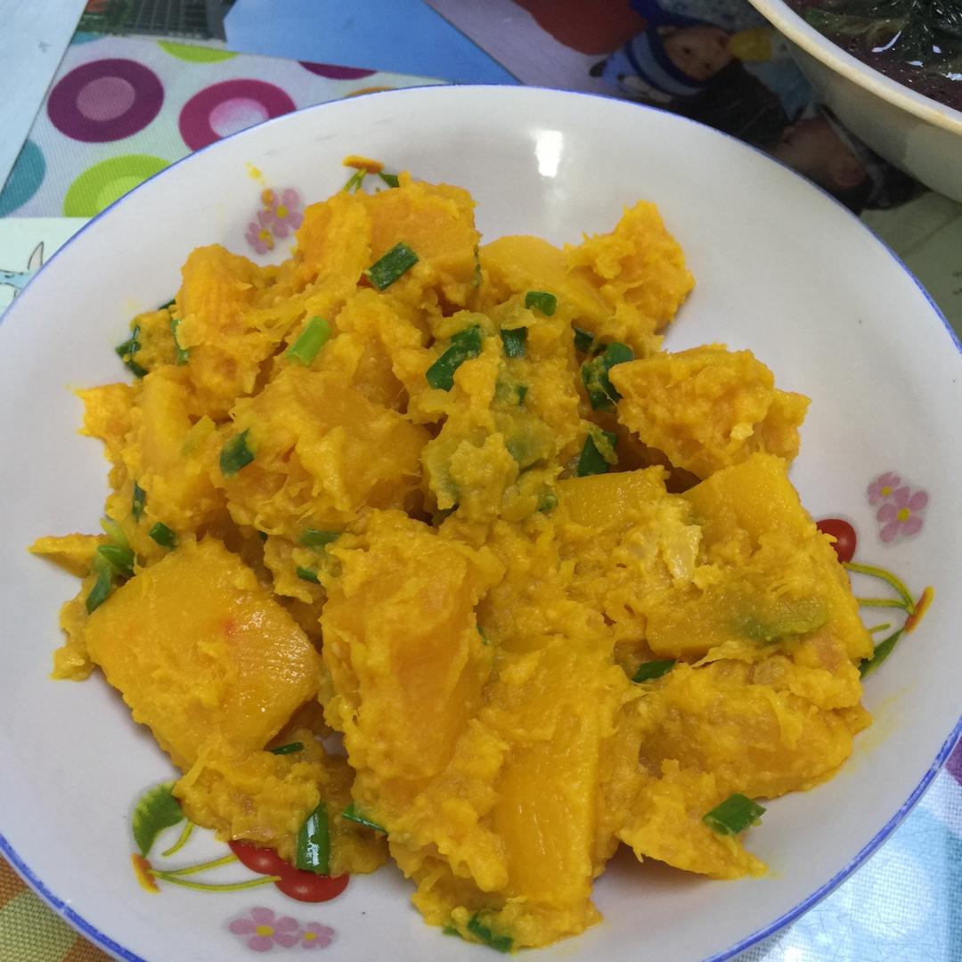 咸蛋黄炒南瓜