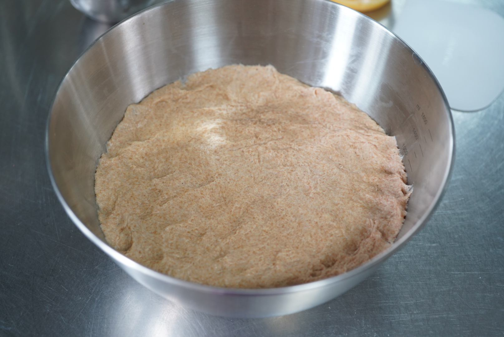 全麦蒜香面包 100%全麦的做法 步骤10