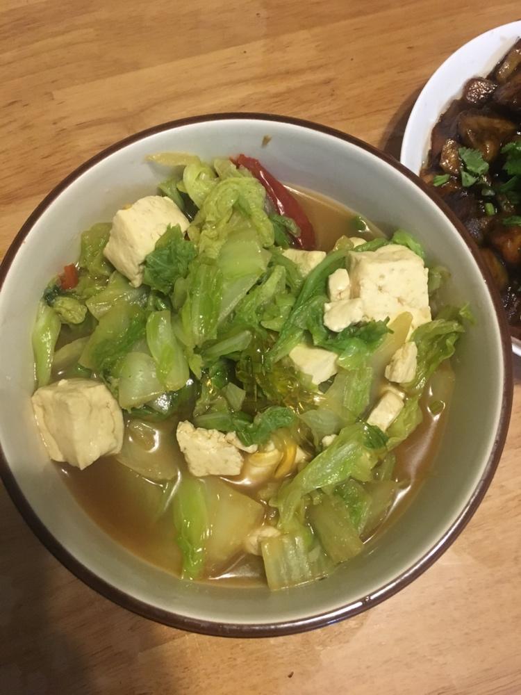 白菜豆腐粉条【冬日最佳暖心菜】