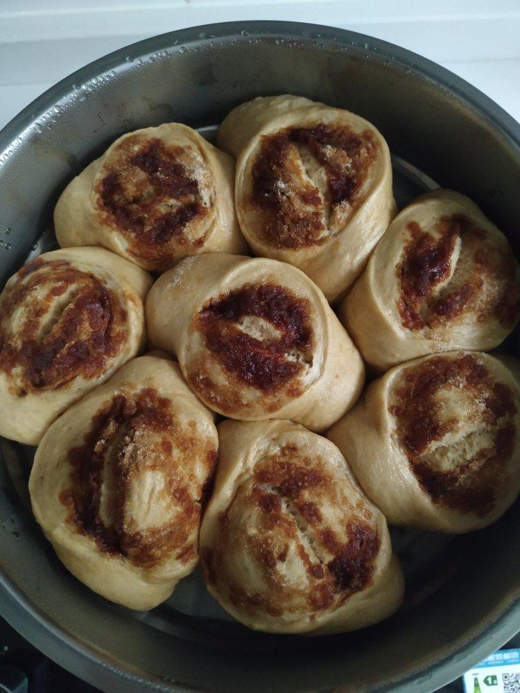 有着面包口感的红糖馒头（一次发酵）