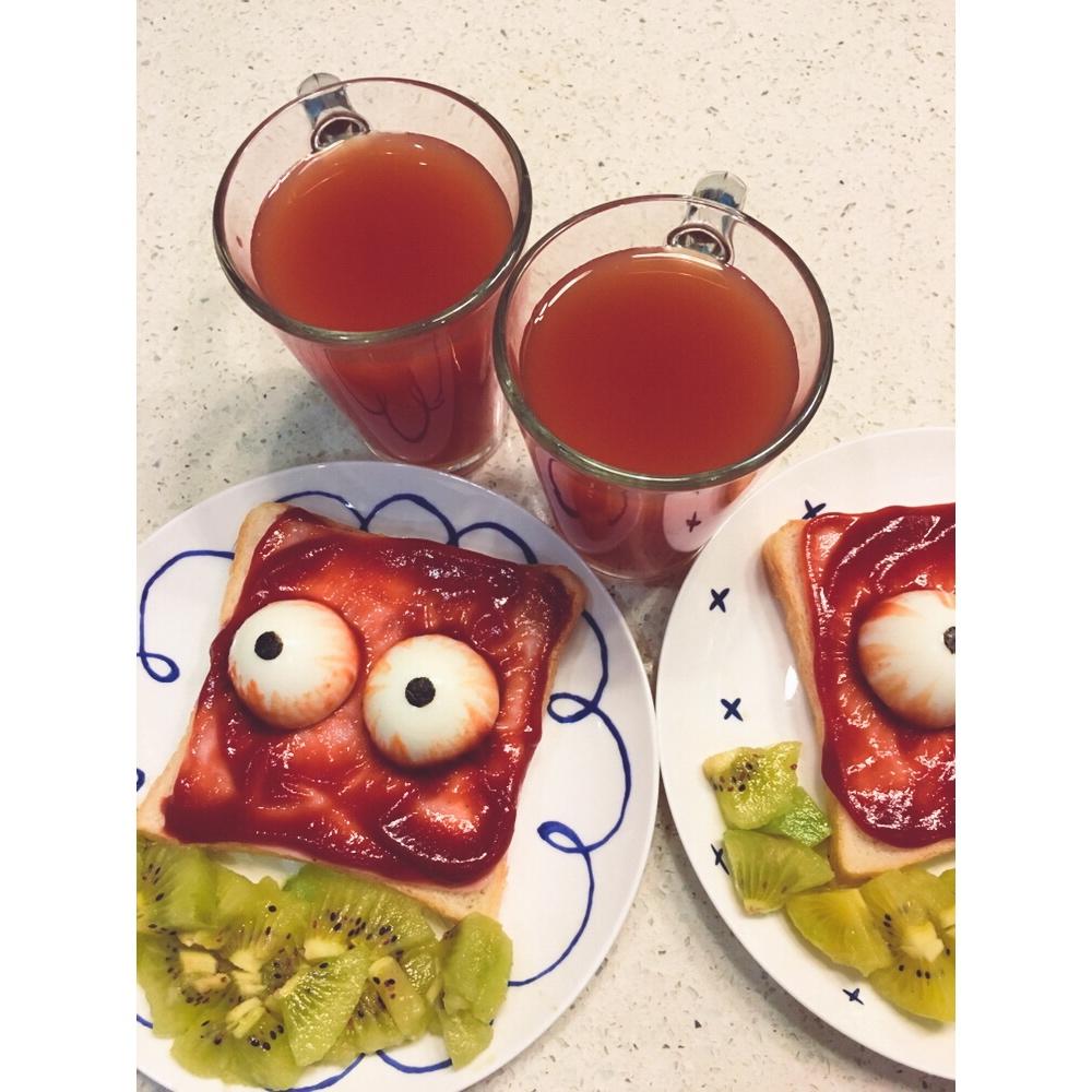 超快手万圣节眼球水煮蛋