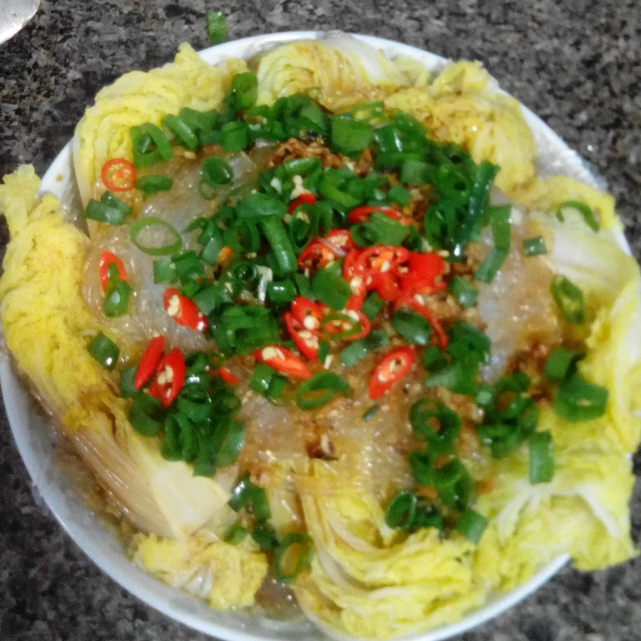 蒜茸粉丝娃娃菜
