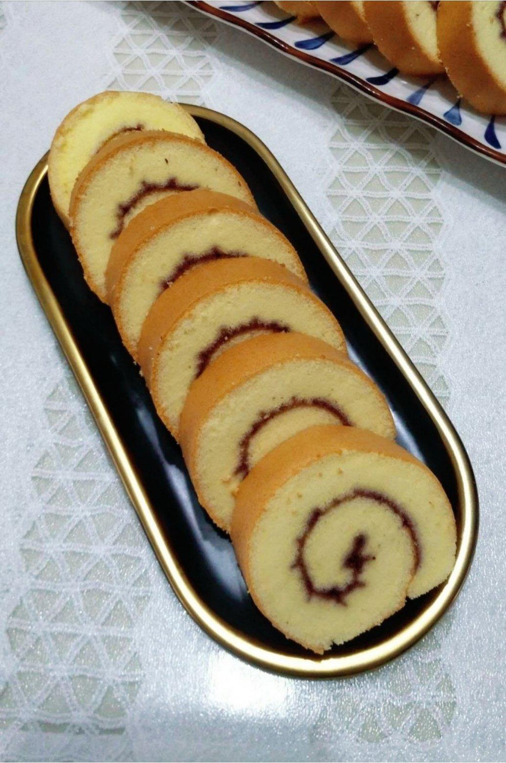原味蛋糕卷