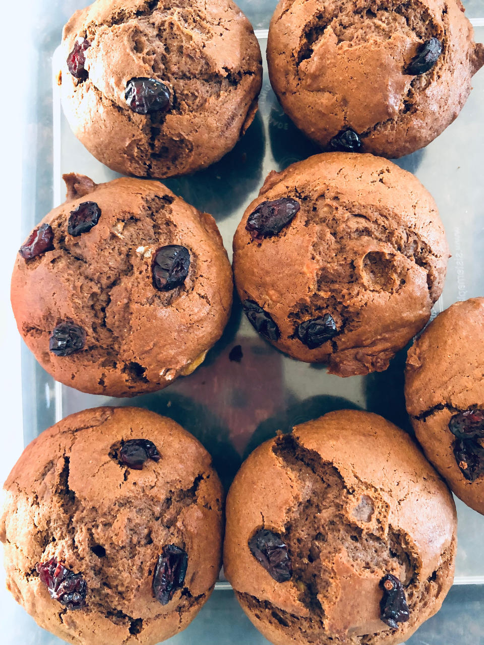 超级湿软的香蕉巧克力焦糖马芬杯子蛋糕（无需打发）