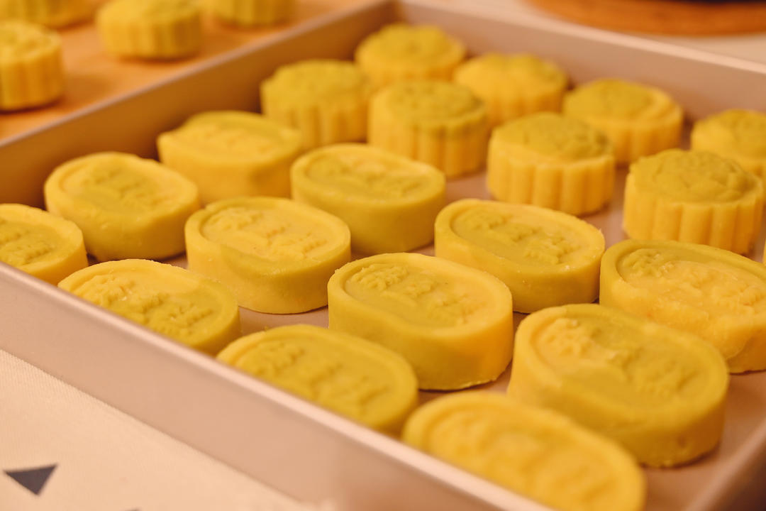 奶香绿豆糕（无豆腥味，超快手不麻烦）