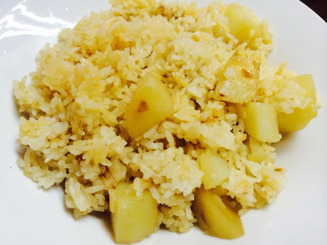 土豆焖饭（电饭锅版）
