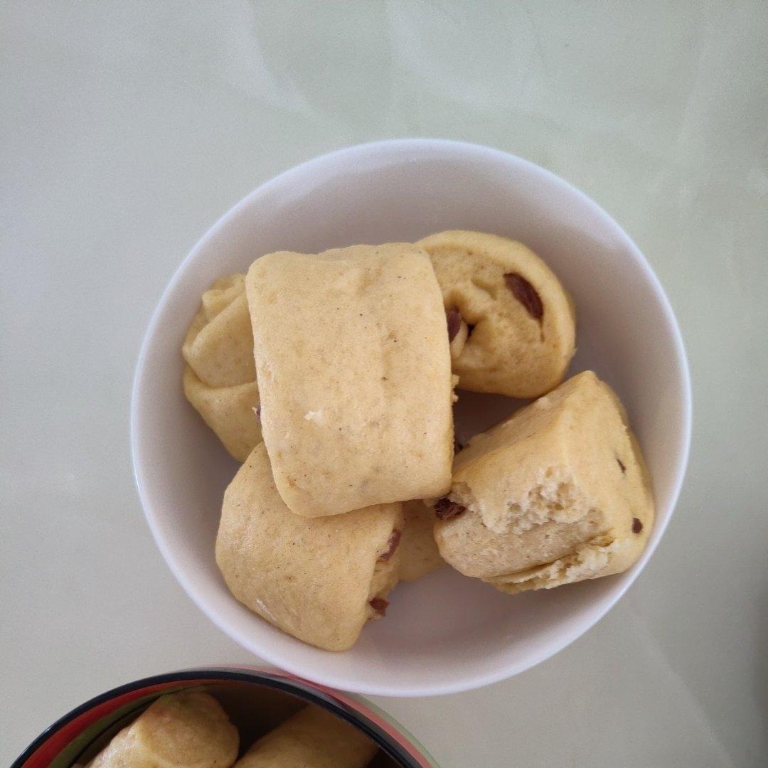 奶香玉米面馒头（一次发酵）