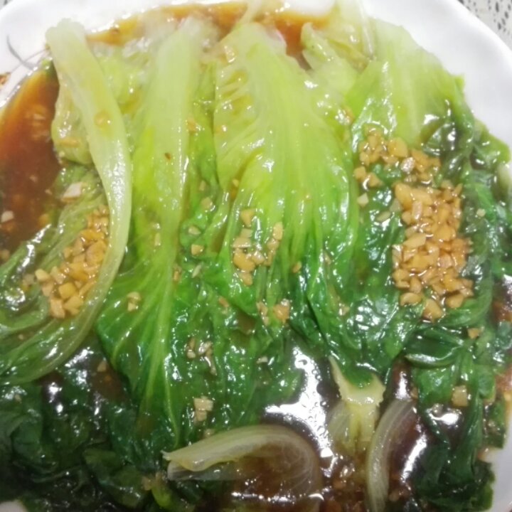 家常菜 蚝油生菜