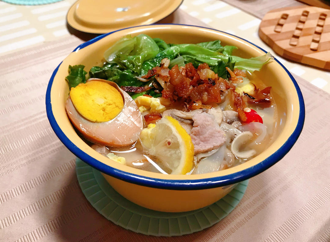 正宗【海南后安汤粉】在家做，早餐吃它好满足