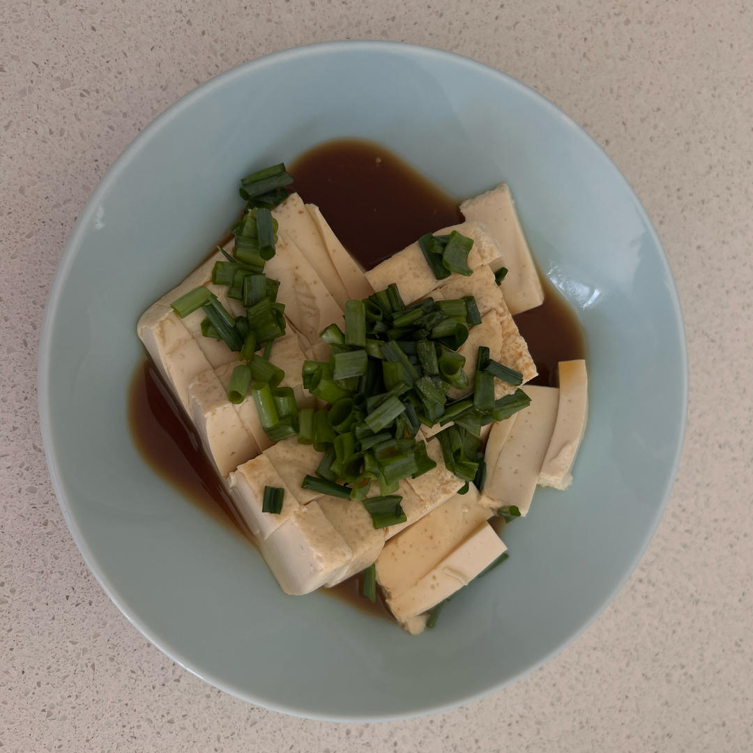 小葱拌豆腐
