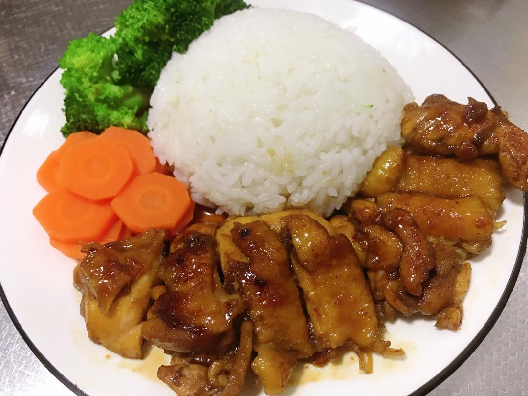 日式照烧鸡排饭