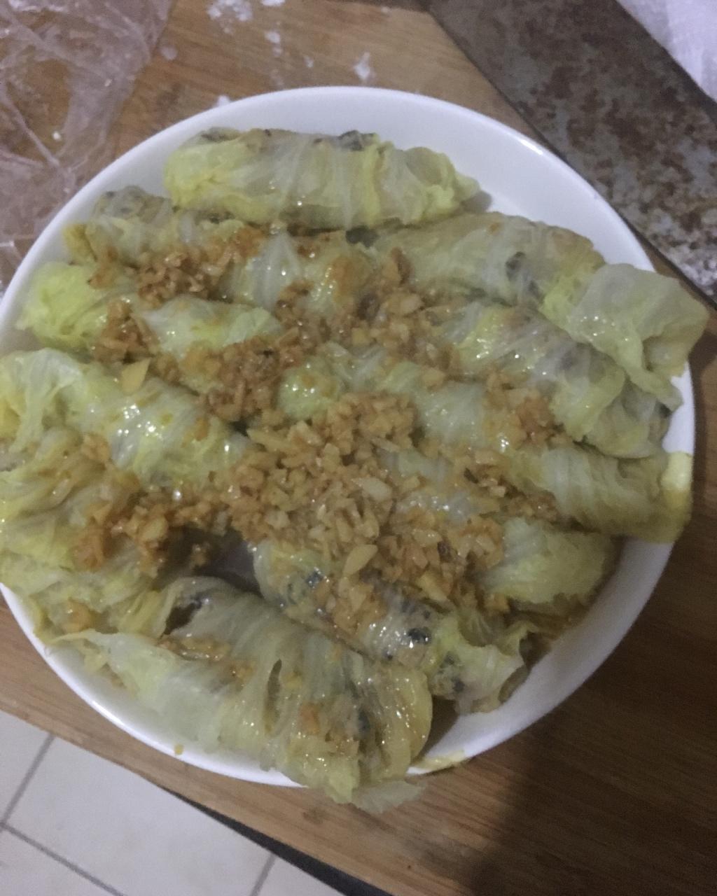 爱吃的玛丽做的肉酿白菜卷