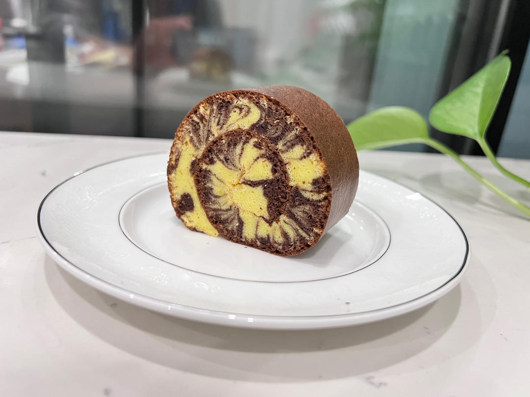 可可旋风蛋糕卷（视频）
