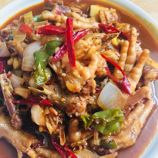秘制红烧鸡爪