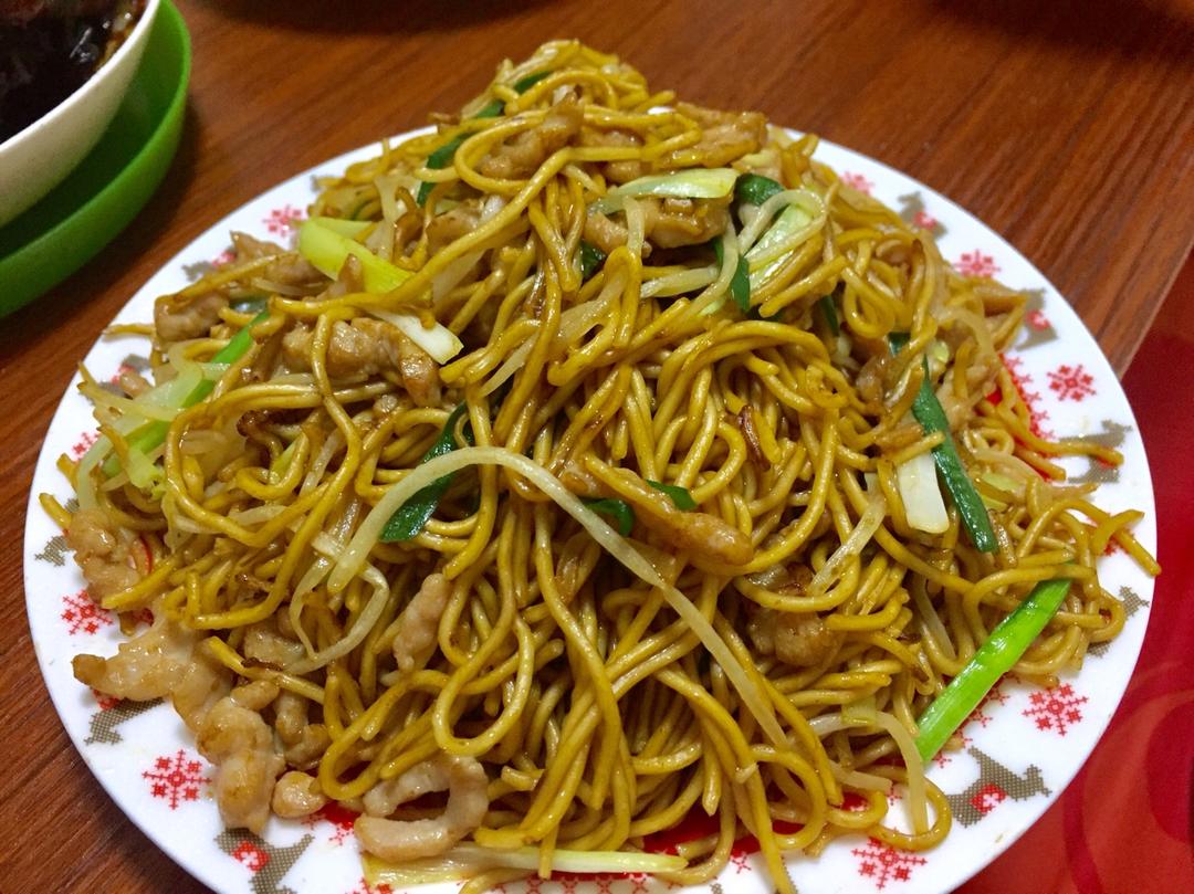 豉油皇银芽炒面