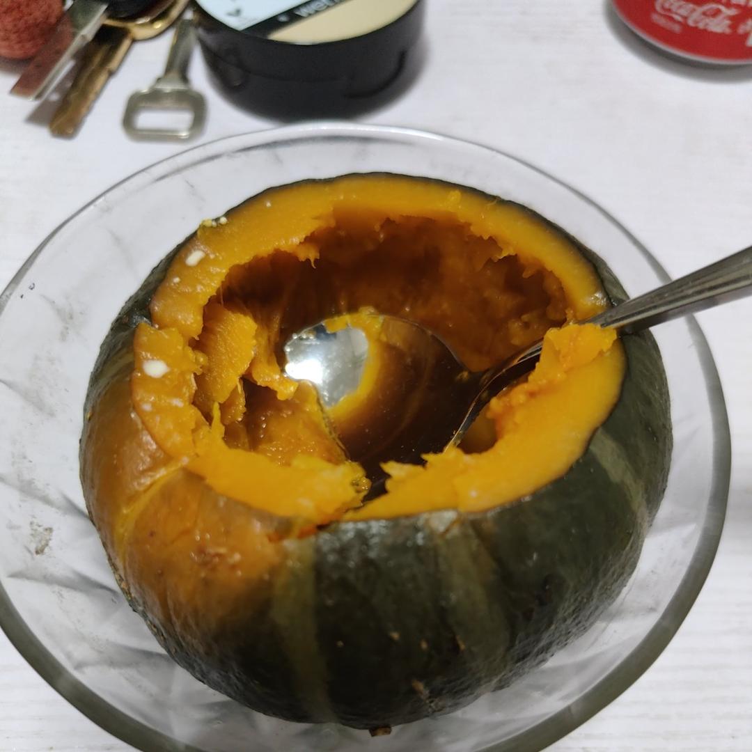 毫无技术含量之蒸贝贝南瓜