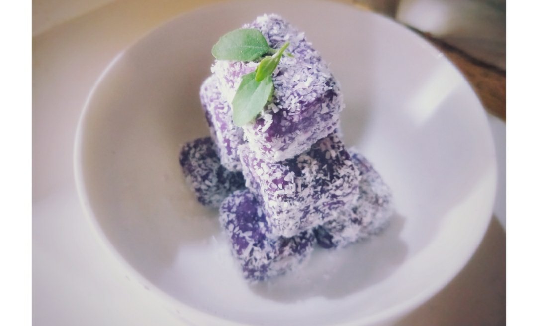 紫薯夹心小方 宝宝辅食食谱