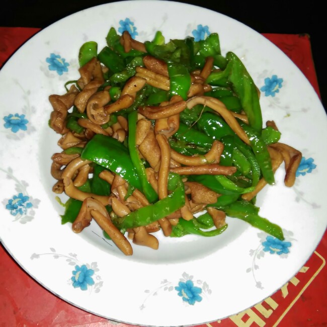 青椒鸭肠