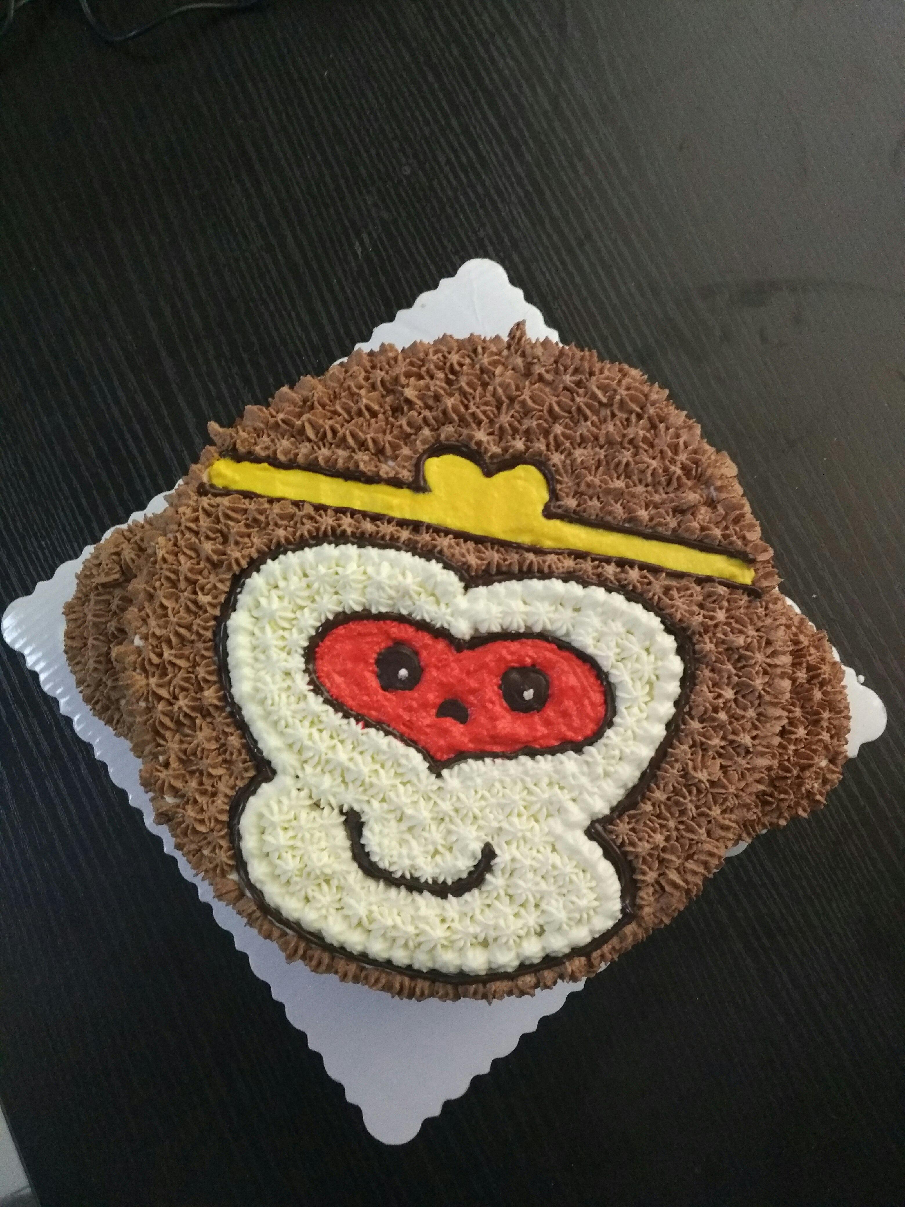 卡通猴蛋糕