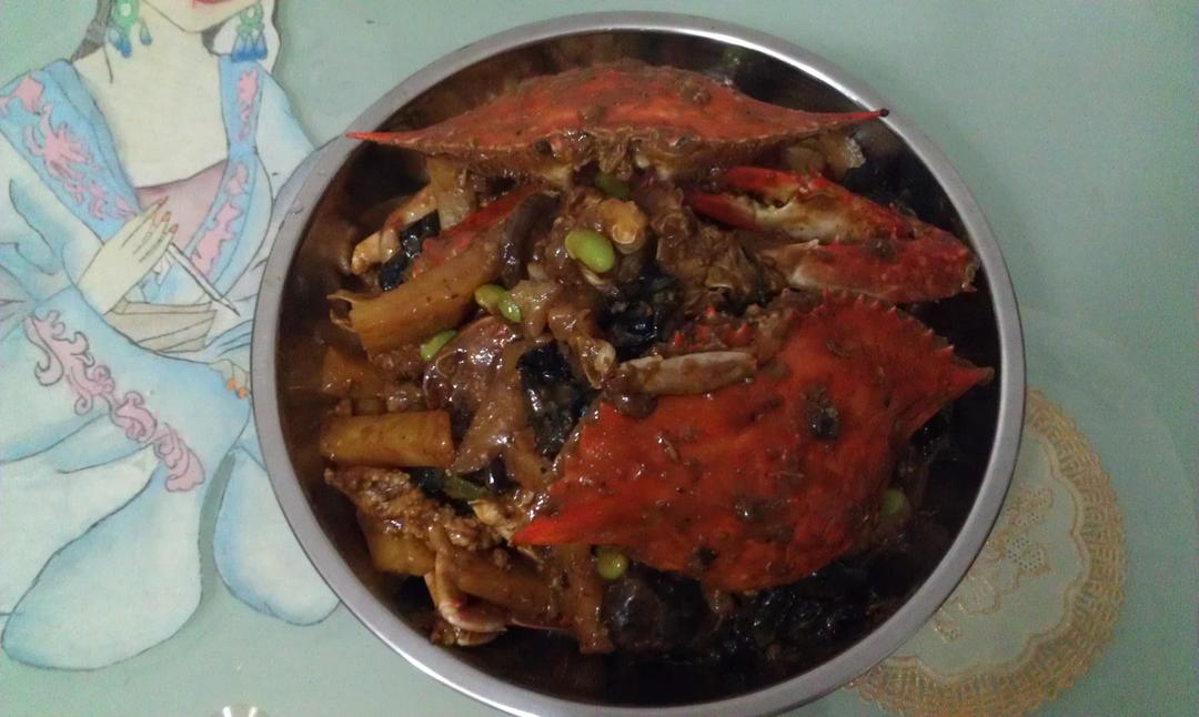 酱香微辣梭子蟹