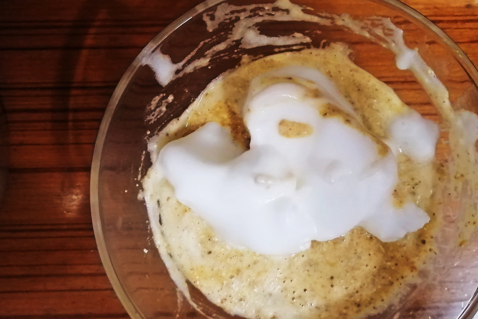 超快手低脂燕麦蛋糕🍰（无油无需低筋面粉）的做法 步骤10