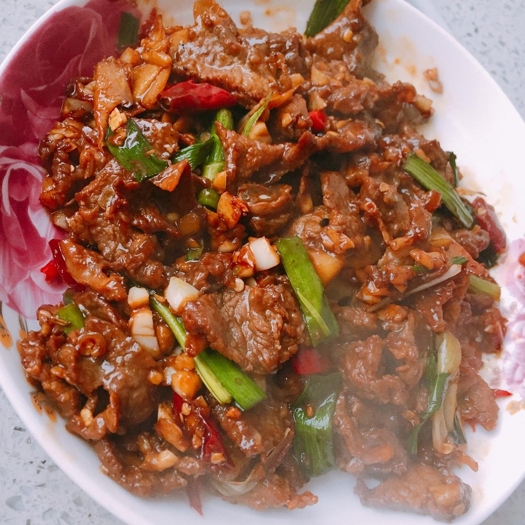 小炒牛肉