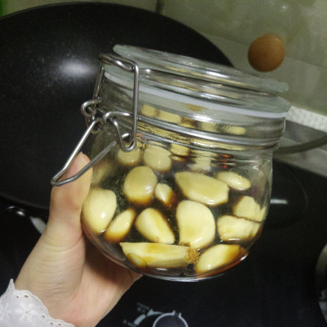 悦-156做的腊八蒜(陈醋腌蒜)
