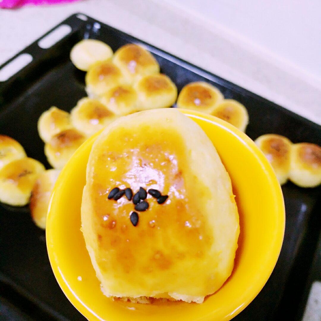 胡萝卜奶油小面包