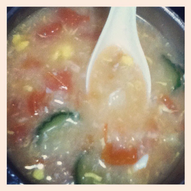 西红柿鸡蛋疙瘩汤