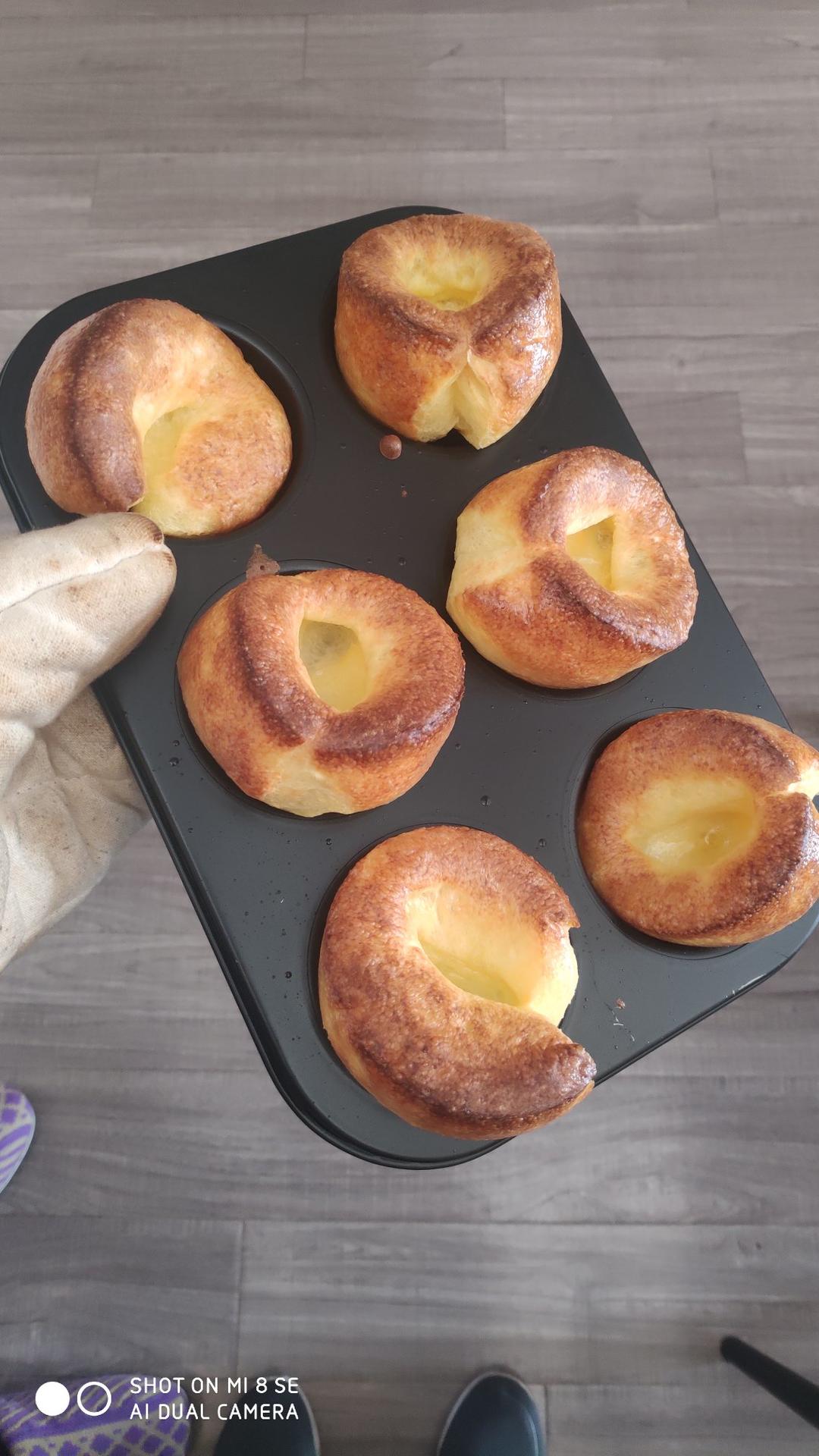 香味浓郁——约克郡布丁 Yorkshire Pudding（不是布丁的布丁）