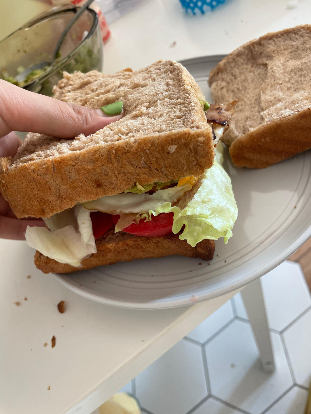 健康全麦吐司（超详细手揉水合法）